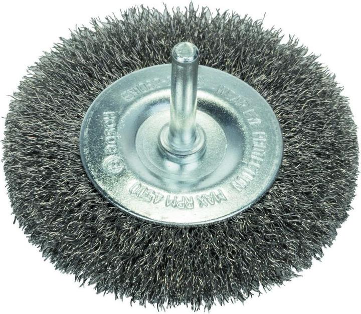 Actual product image Bosch Professional Zubehör PRO Stainless Steel clean disc brush, straight shaft, 80 x 0.2 mm