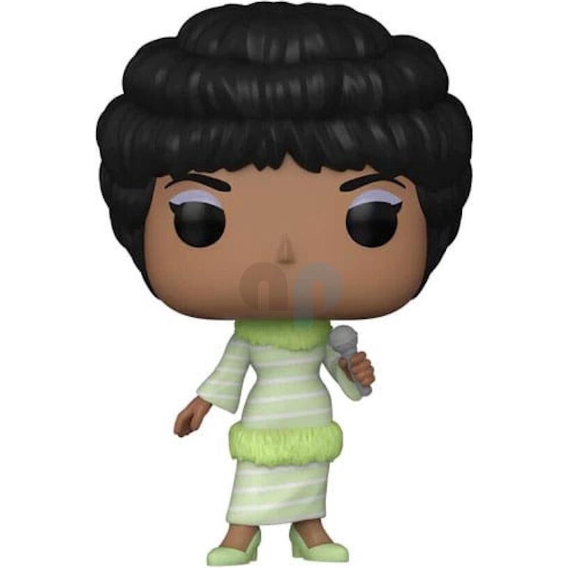 Funko MUSIC - POP Rocks N° 365 - Aretha Franklin (Green Dress)
