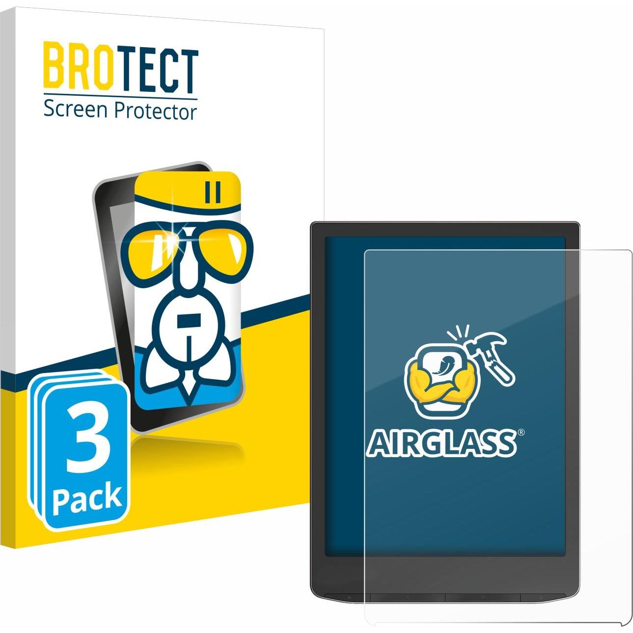 BROTECT AirGlass Panzerglasfolie, eReader Zubehör, Transparent
