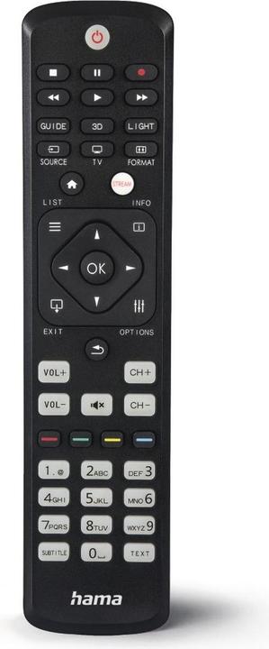 Immagine prodotto Hama Telecomando universale per TV Philips, IR, adattivo, tasti illuminati (Telecomando universale, Infrarossi)