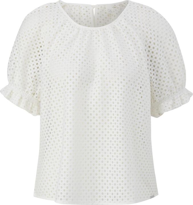 Produktbild S.Oliver Bluse Spitzenbluse aus Baumwollmix (44)