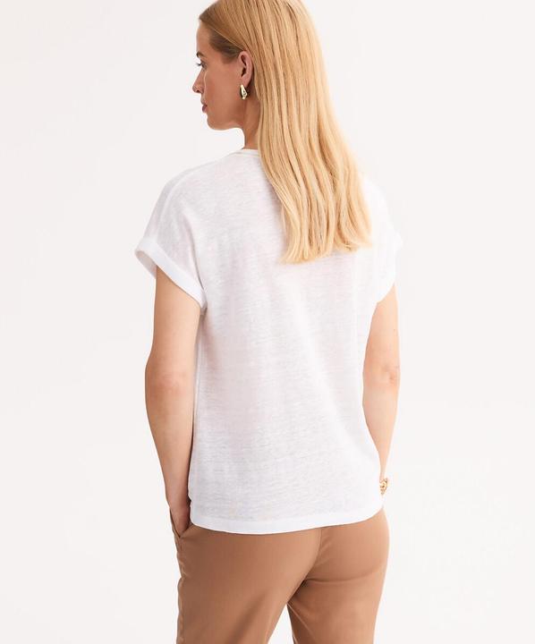Actual product image Anne Weyburn T-Shirt aus Leinen (42)