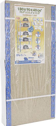 Produktbild SimonRack Schwerlastregal MADERCLICK 8435104912607 grau 90,0 x 50,0 x 180,0 cm