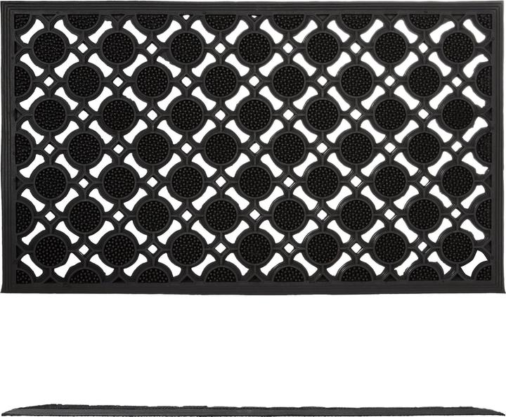 Produktbild Relaxdays Fussabtreter Gummi (75 x 45 x 0.5 cm)