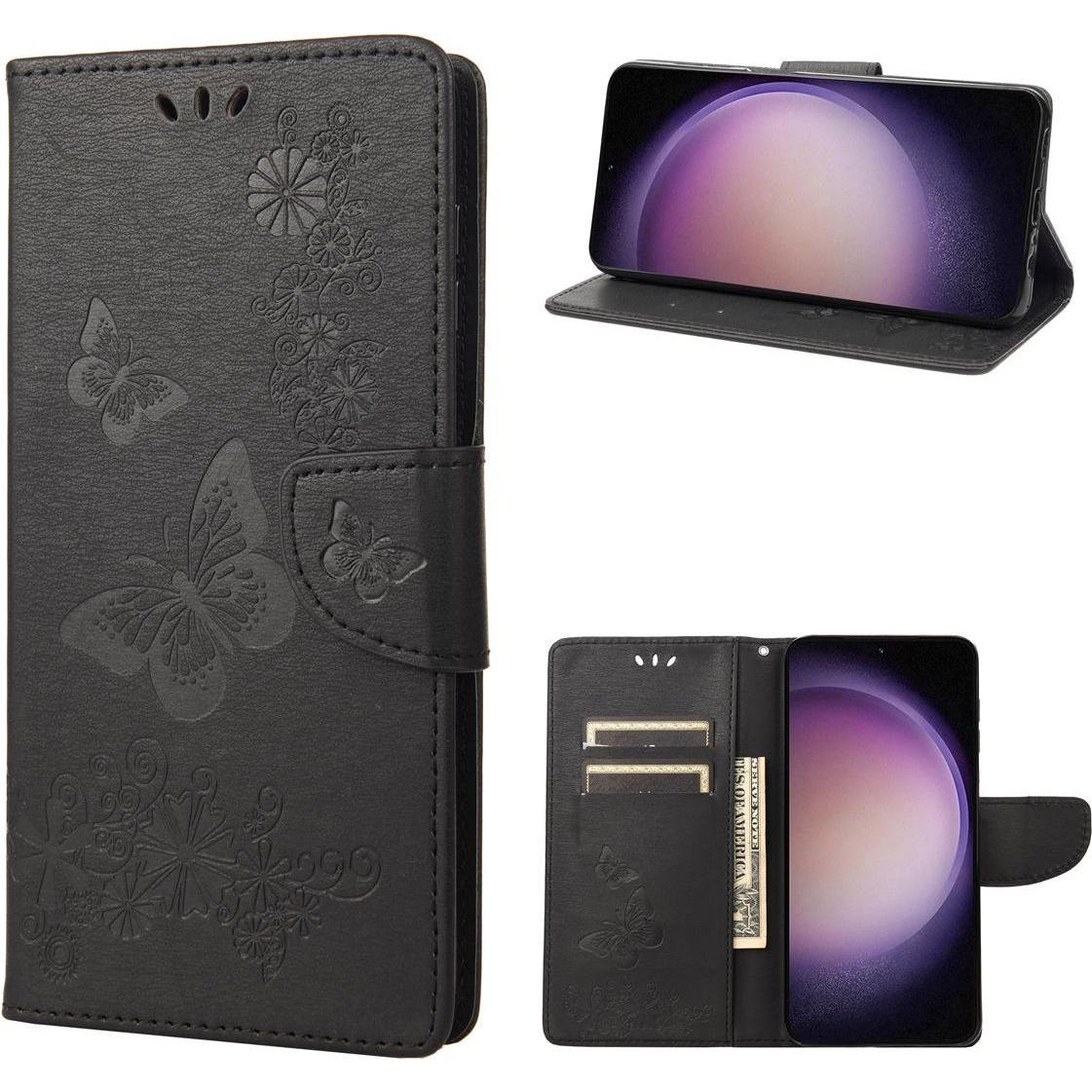 Thumbnail - König Design Hülle Handy Schutz für Samsung Galaxy S23 Plus Ultra Case Cover Tasche Wallet (Samsung Galaxy S23+), Smartp...