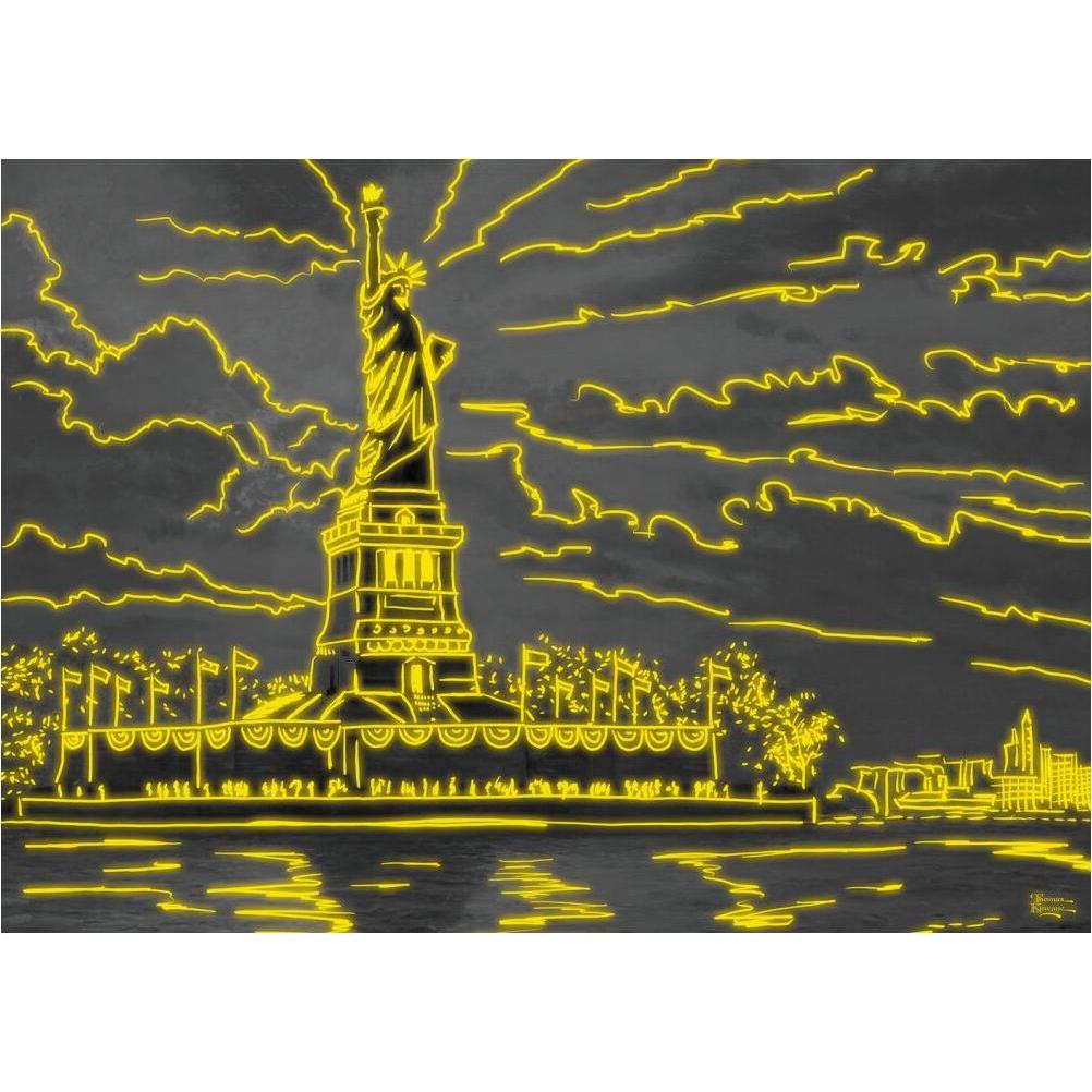 Thumbnail - Schmidt Spiele Freiheitsstatue in der Abenddämmerung (1000 Teile)