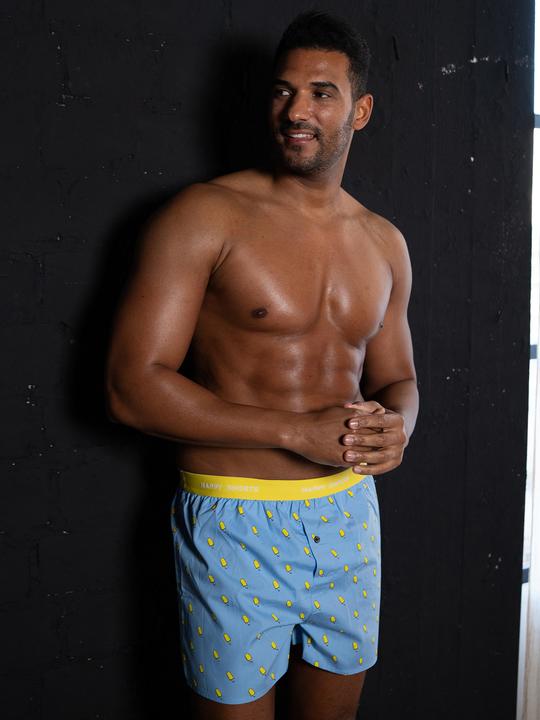 Produktbild Happy shorts Boxer Motiv Mix (M, 3er Pack)