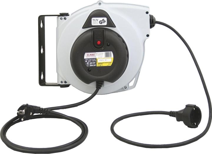 Actual product image Elmag Automatic cable reel JUNIOR 230 Roll Electric (10 m, 4.50 mm²)