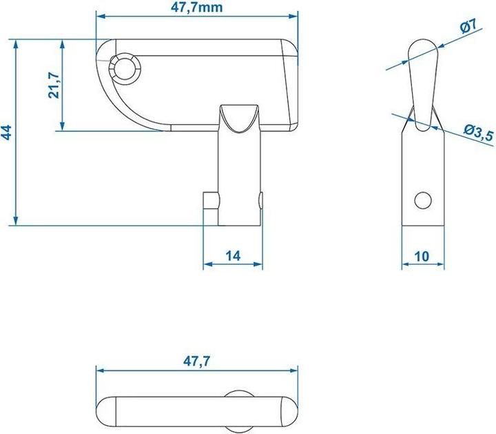 Image du produit ProPlus Clé pour sectionneur 347029 sous blister