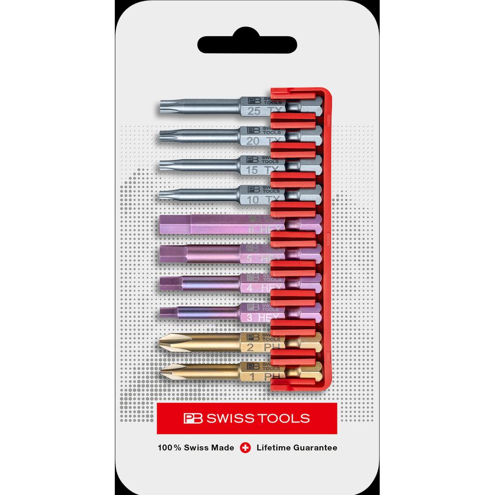 Thumbnail - PB Swiss Tools, Bits, Bitset (TX15, TX20, TX25, HX 3, HX 4, HX 5, HX 6, PH1, PH2, TX10)