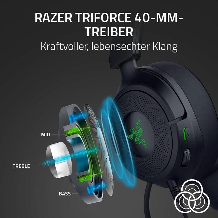 Actual product image Razer Kraken Kitty V3 X - Black (Cable)