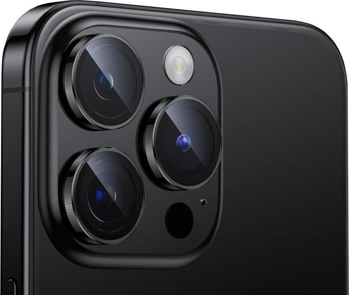 Actual product image Hofi Camring Pro+ Kameraschutz Iphone 15 Pro / 15 Pro Max Klar (1 pcs., Apple iPhone 15 Pro, Apple iPhone 15 Pro Max)