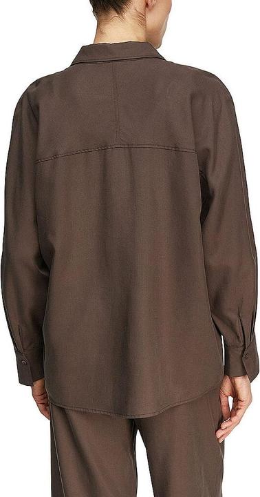 Immagine prodotto Comma Fliessendes Lyocell-Leinen-Hemd mit tonalen Nahtdetails (46)