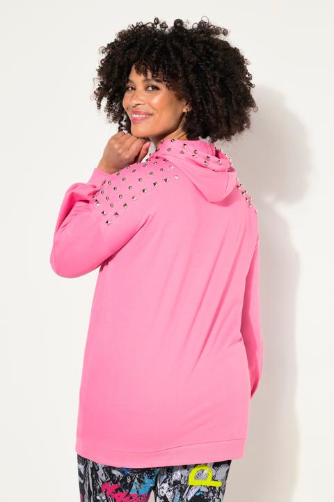 Produktbild Angel of Style Hoodie, oversized, Kapuze, Ziernieten, Ballon-Ärmel (48)