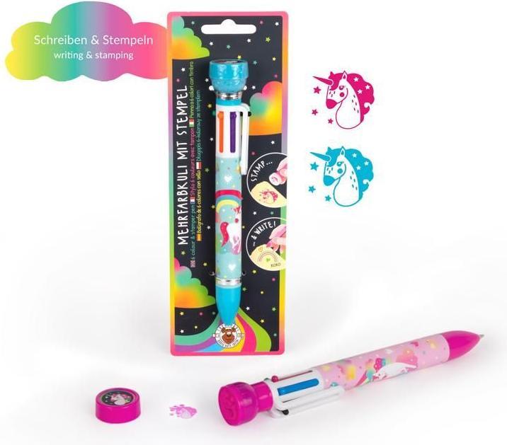 Immagine prodotto Sombo Stylo à bille multicolore Licorne
