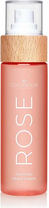 Actual product image Cocosolis Rose Soothing Spray Toner Facial Cleansing and Hydrating Toner with Rosa Damascena, Prickl (Face toner, 110 ml)