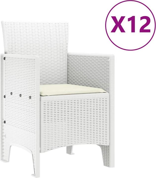 Produktbild vidaXL Gartendining-Set (350 x 100 x 74 cm)