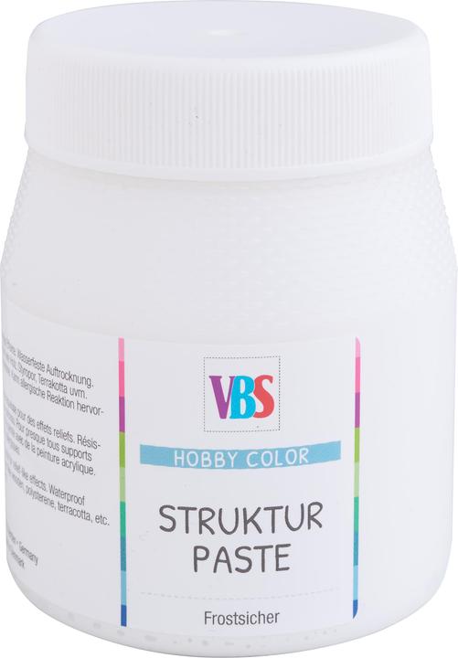 Immagine prodotto VBS Pasta di struttura acrilica "Grana grossa (Bianco, 1100 ml)