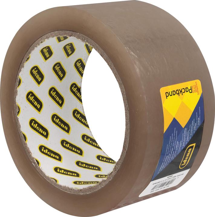 Actual product image Idena Packband geräuscharm braun 5cmx66m (50 mm)