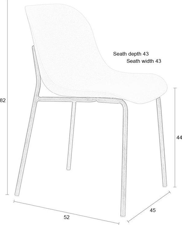 Produktbild Zuiver Wheat Chair