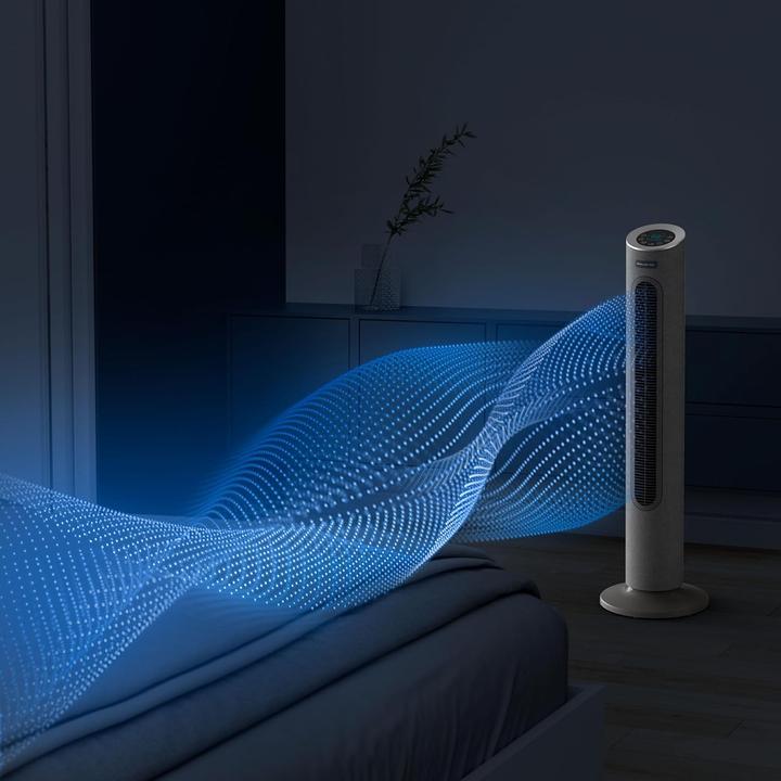 Produktbild Rowenta VU6980 Eole Home Turmventilator grau (40 dB)