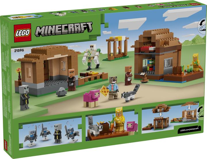 LEGO Angriff des Magiers auf das Dorf (21596, LEGO Minecraft)
