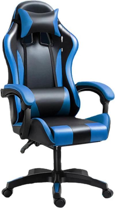 Image du produit Extralink Gaming | chaise gaming | bureau pivotant siège cubique noir-bleu G-523