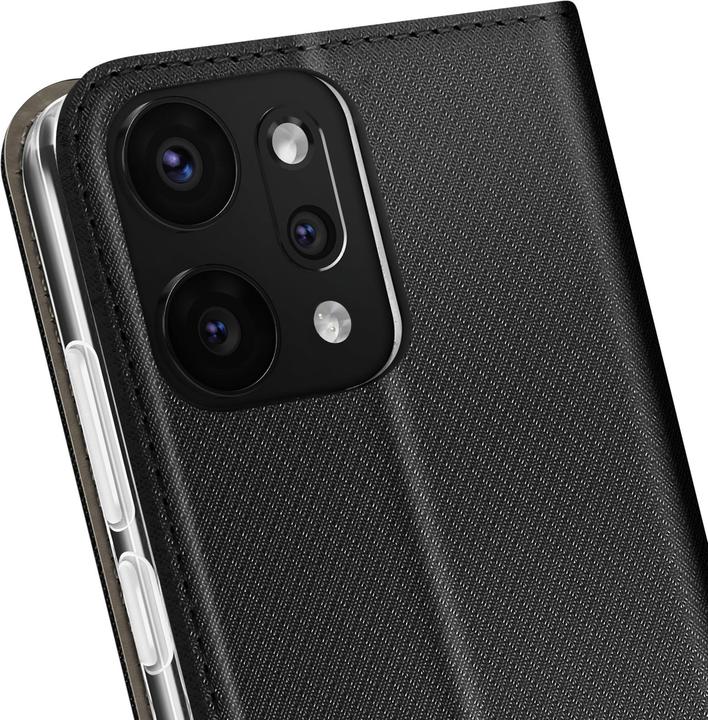 Produktbild OEM Back panel cover SMART CASE Book for OPPO RENO 14 5G black (Oppo Reno14)