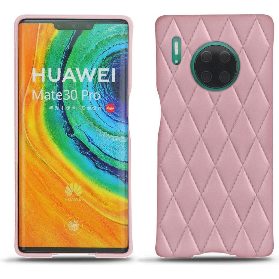 Thumbnail - Noreve Lederschutzhülle (Huawei Mate 30 Pro), Smartphone Hülle, Rosa