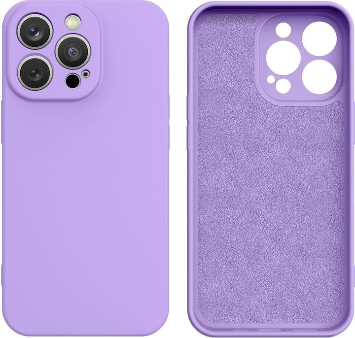 Actual product image Hurtel Silicone case for Samsung Galaxy A54 5G silicone cover purple (Samsung Galaxy A54 5G)
