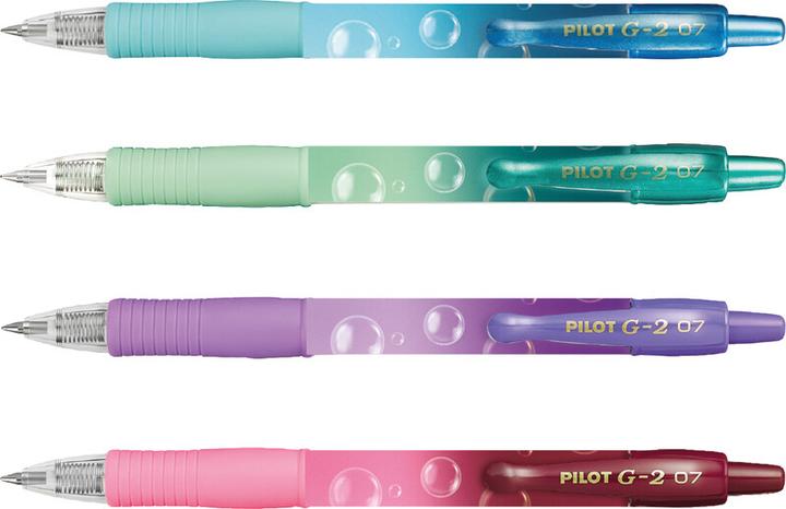Image du produit Pilot G-2 0.7 bleu Bubbles Limited Edition (Bleu, 1x)