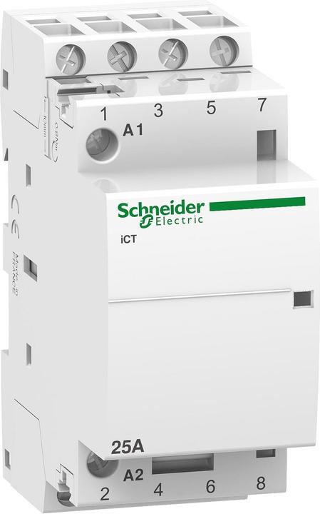 Produktbild Schneider Electric Acti9 iCT Contactor 25A 4NO 24Vac 50Hz