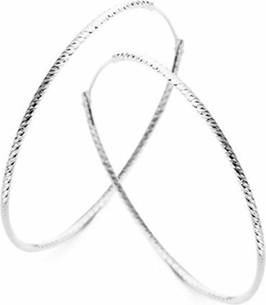 Produktbild Casa Jewelry Casa Hoops Collection Tuscana Silber 50 mm Oorbellen HO.0109.00 (Silber)