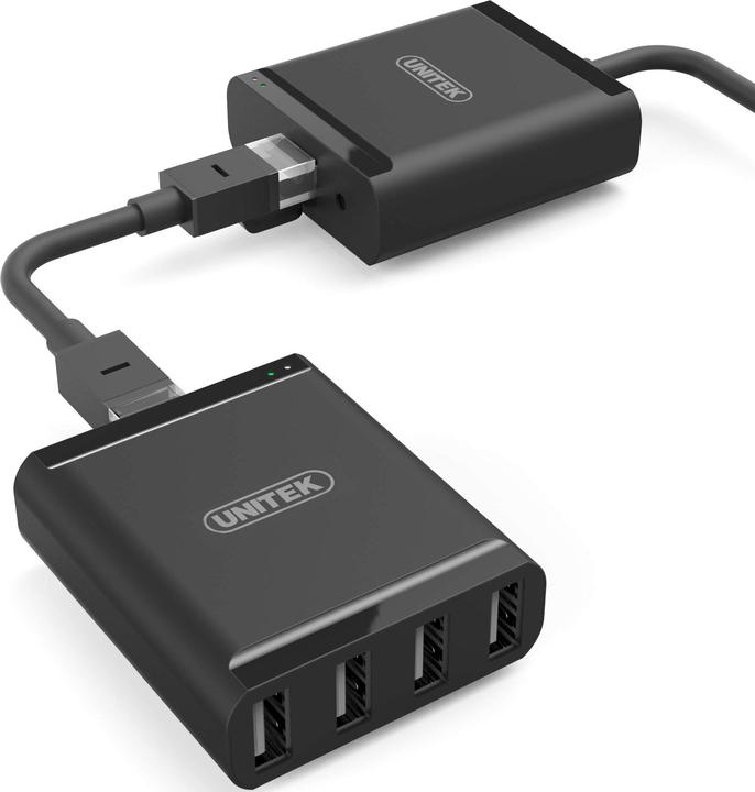 Produktbild Unitek Y-2516 Schnittstellen-Hub USB 2.0 (USB-A, 5 Ports)