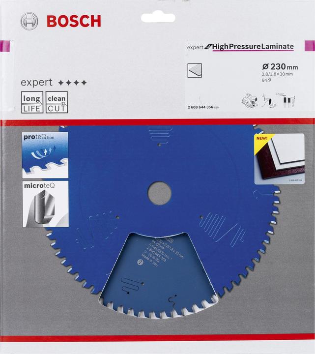 Productafbeelding Bosch Professional Zubehör Cirkelzaagblad EX TR H 230x30-