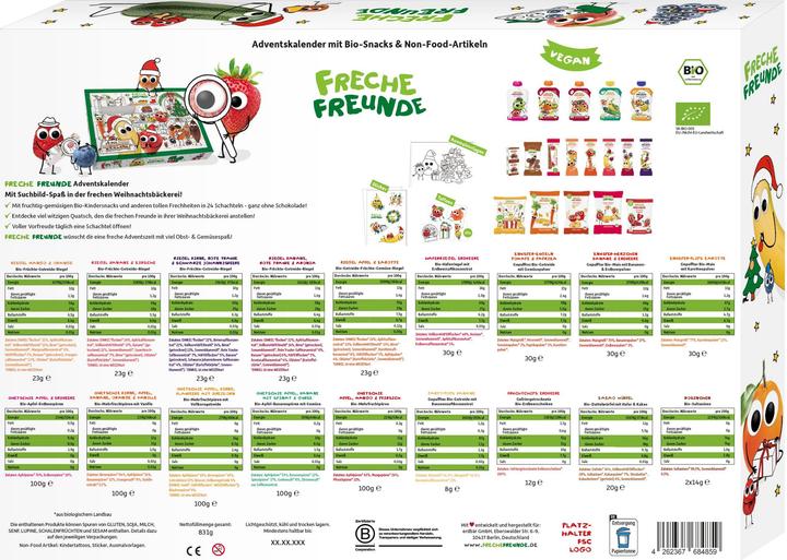 Actual product image Freche Freunde Bio Adventskalender