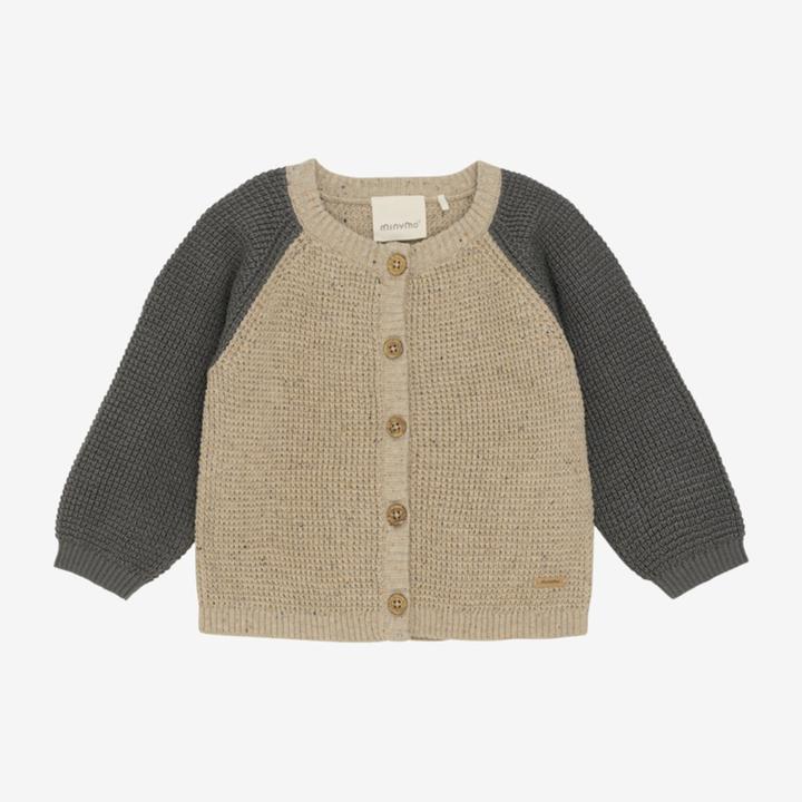 Immagine prodotto Minymo Cardigan in cotone biologico certificato GOTS (62)
