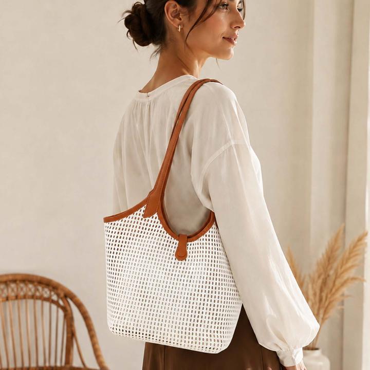 Immagine prodotto Gallantry Damen Shopper Handtasche Bast-optik