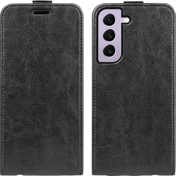 Produktbild Cover-Discount Galaxy S23 - Klassisches Flip Case vertikal schwarz (Samsung Galaxy S23)