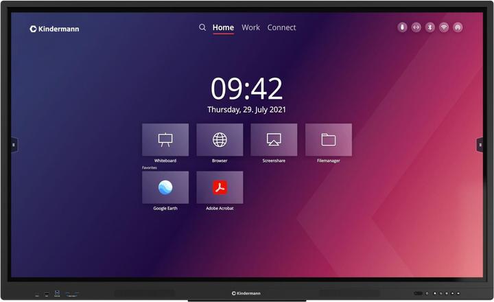 Actual product image TD-1175² Interactive flat screen 190.5 cm (75) WLAN 400 cd/m² 4K Ultra HD Black Touchscreen (3840 x 2160 Pixels, 75")