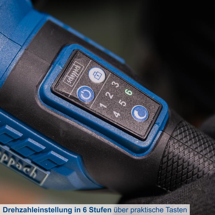 Actual product image Scheppach Akku-Winkelschleifer BC-AG125-X (125 mm)