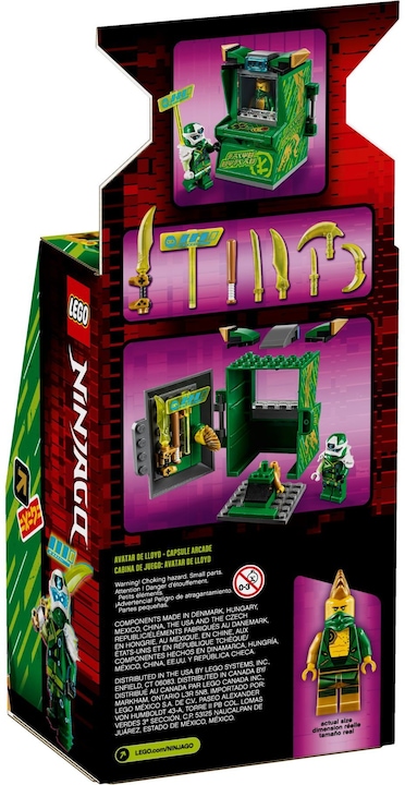 Produktbild LEGO Avatar Lloyd Arcade Kapsel (71716, LEGO Ninjago)