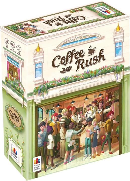 Produktbild Asmodée Coffee Rush - Ed. Italiana (Italienisch, 2 - 4 Spieler)