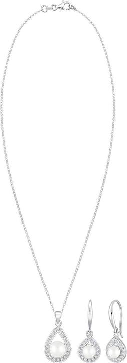 Immagine prodotto Elli Set Collana a Goccia e Orecchini Premium (Argento 925)