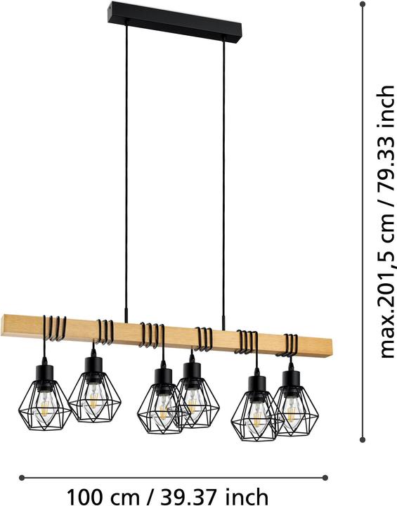 Image du produit EGLO Townshend 5 (E27)