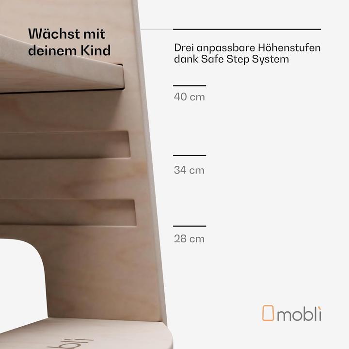 Actual product image Mobli Learning tower & step stool