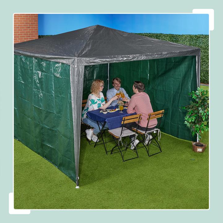 Produktbild Relaxdays 3x Pavillon-Seitenteile (300 cm)