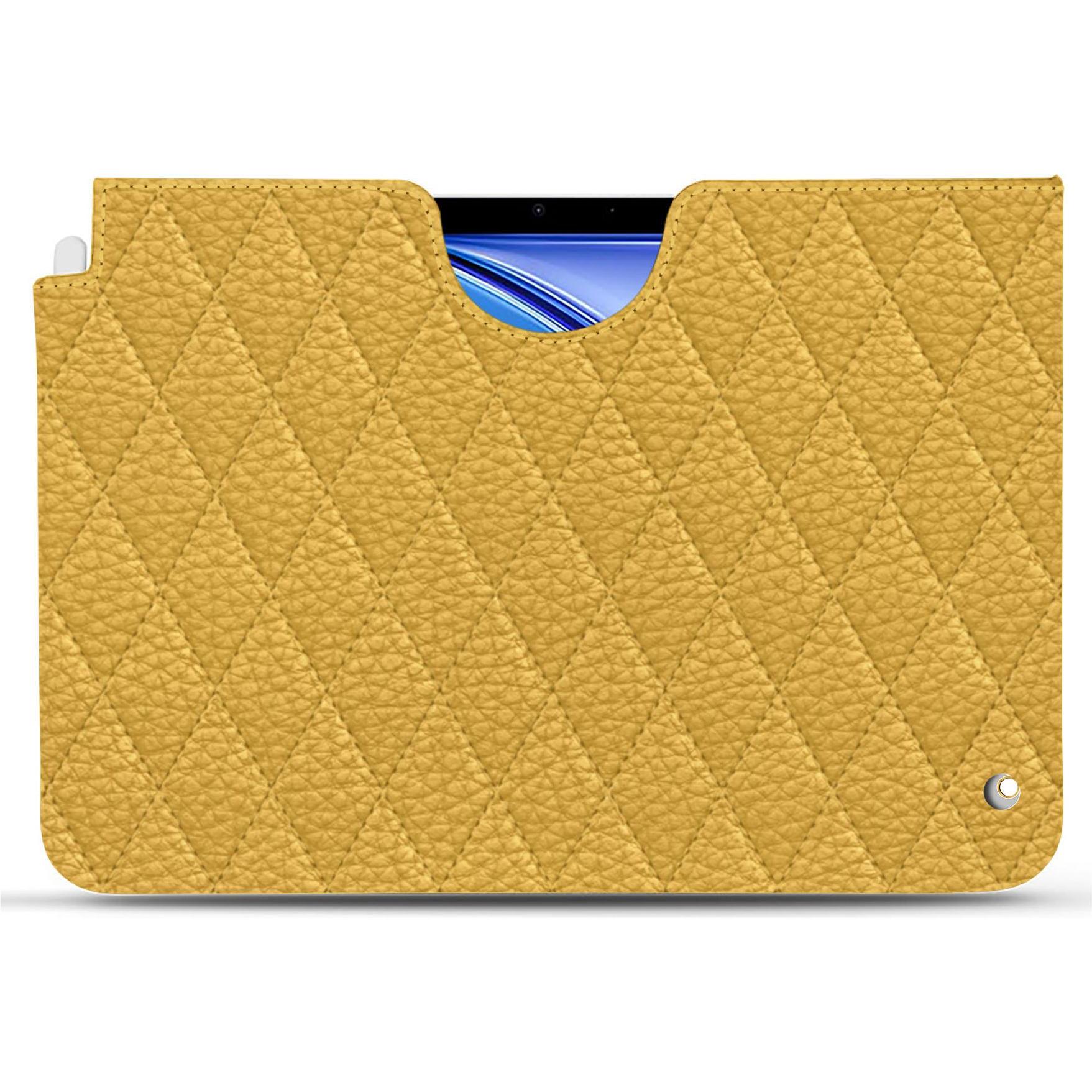 Noreve Lederschutzhülle (iPad Air 2020 (4. Gen), iPad Air 2022 (5. Gen)), Tablet Hülle, Orange