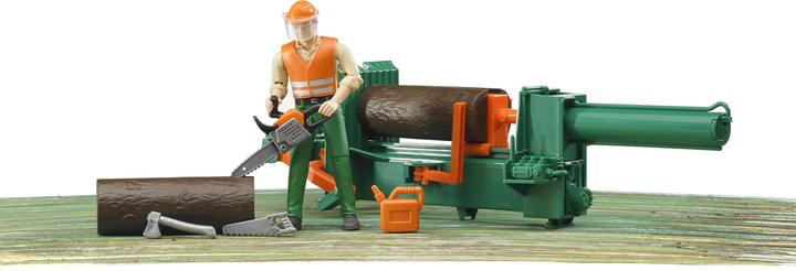 Actual product image Bruder BR Forestry set bWorld with figure