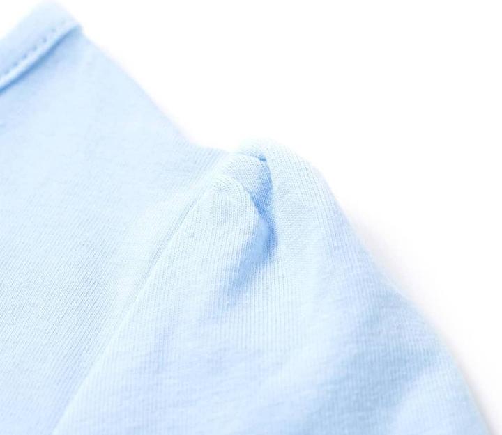 Immagine prodotto vidaXL T-shirt per bambini azzurro 104,Materiale: 95 % cotone. 5 (104)